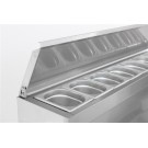 COMBISTEEL - Saladette réfrigérée 3 portes