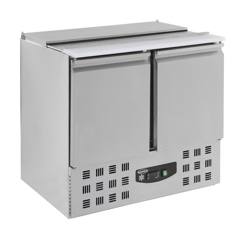 COMBISTEEL - Saladette réfrigérée 2 portes