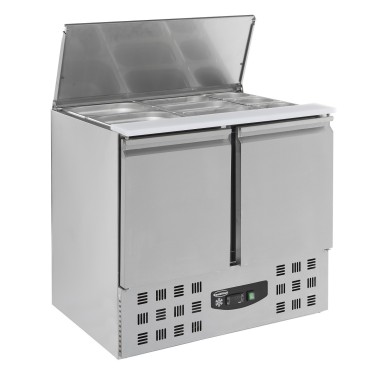COMBISTEEL - Saladette réfrigérée 2 portes