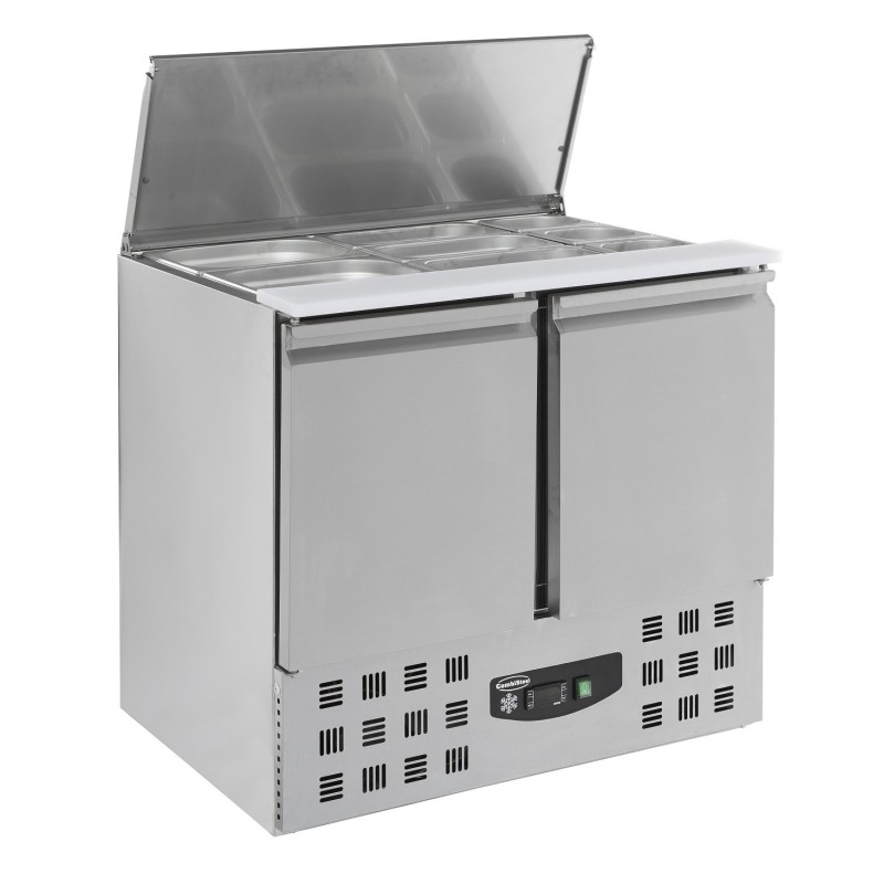 COMBISTEEL - Saladette réfrigérée 2 portes
