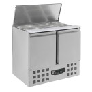 COMBISTEEL - Saladette réfrigérée 2 portes