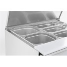 COMBISTEEL - Saladette réfrigérée 2 portes