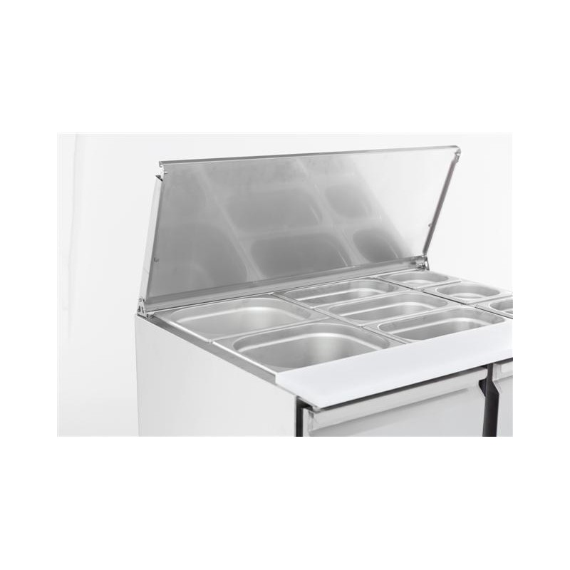 COMBISTEEL - Saladette réfrigérée 2 portes