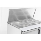 COMBISTEEL - Saladette réfrigérée 2 portes