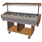 COMBISTEEL - Buffet chaud 4 x gn 1/1