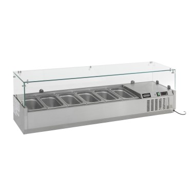 COMBISTEEL - Puits réfrigérée 1/4 gn x 5