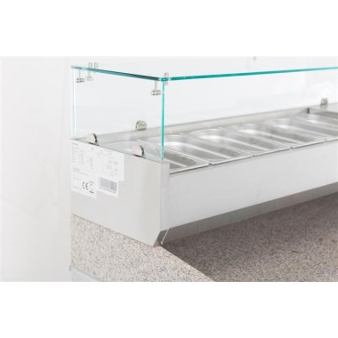COMBISTEEL - Puits réfrigérée 1/4 gn x 6