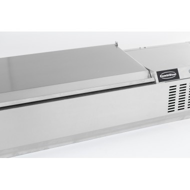 COMBISTEEL - Puits réfrigérée couvercle inox 1/3gn x 3