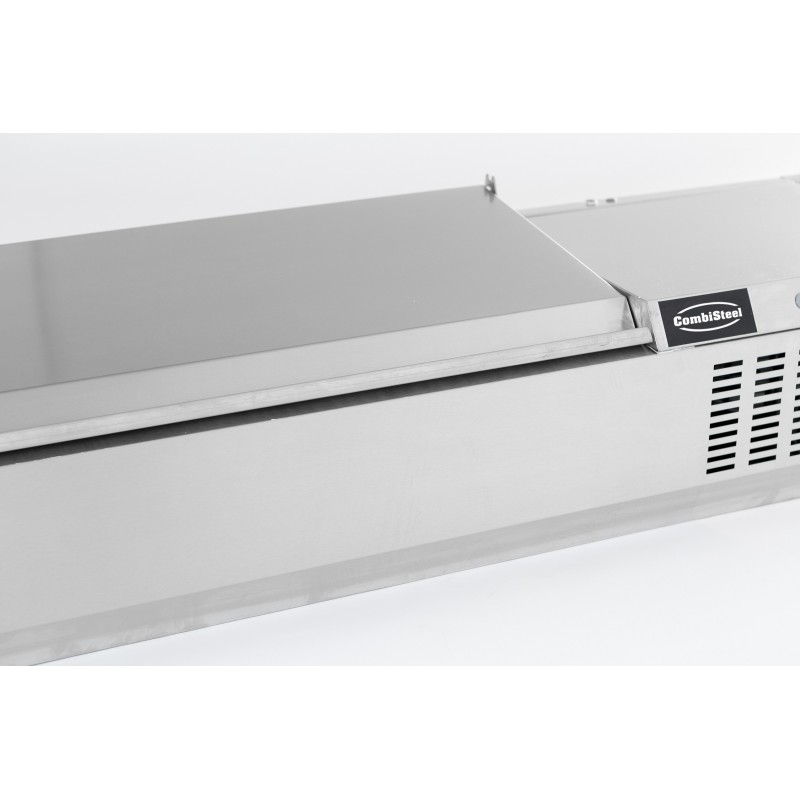 COMBISTEEL - Puits réfrigérée couvercle inox 1/3gn x 3