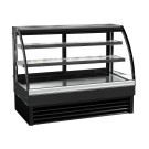 COMBISTEEL - Vitrine réfrigérée ronde 1500 mm