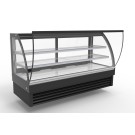 COMBISTEEL - Vitrine réfrigérée ronde 2000 mm