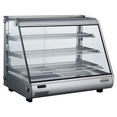 COMBISTEEL - Vitrine chauffante 160l