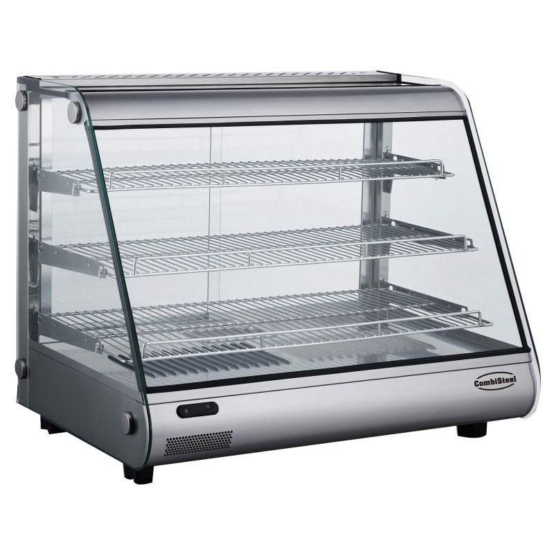 COMBISTEEL - Vitrine chauffante 160l