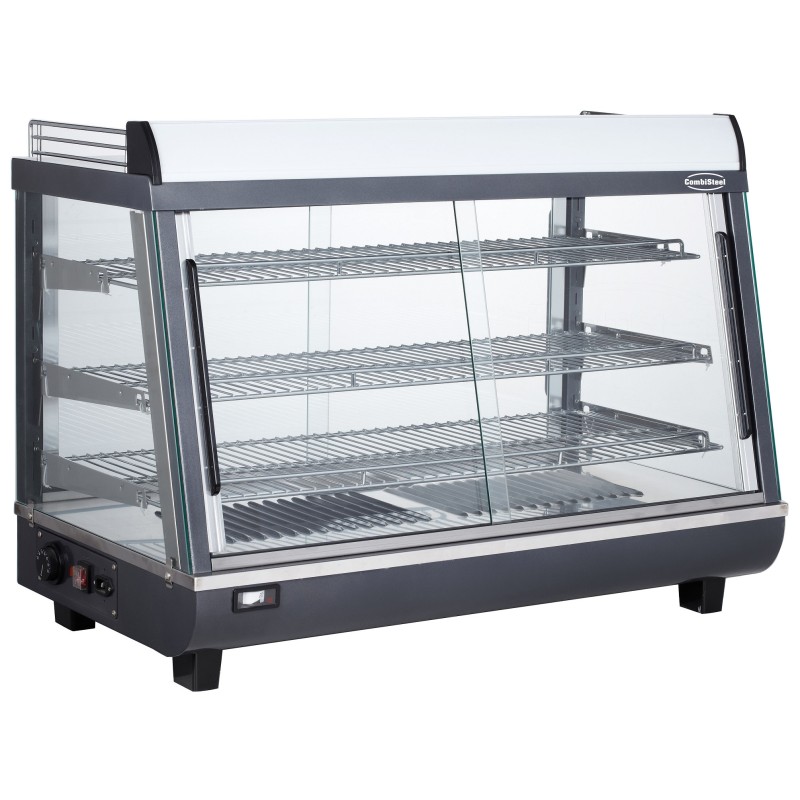 COMBISTEEL - Vitrine chauffante 136l