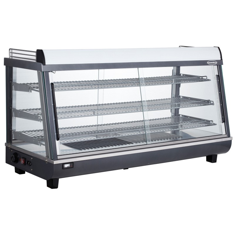 COMBISTEEL - Vitrine chauffante 186l