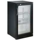 COMBISTEEL - Arrière bar réfrigérée noir 1 porte