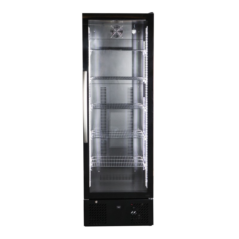 COMBISTEEL - Réfrigérateur de bar haute 293 l porte vitrée
