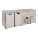 COMBISTEEL - Refroidisseur de bière 2 portes inox