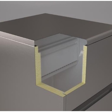 COMBISTEEL - Machine à glaçons 47kg / 24h
