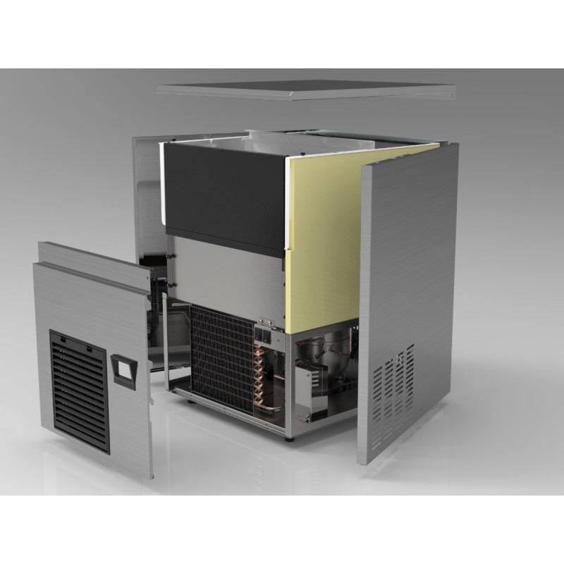 COMBISTEEL - Machine à glaçons 47kg / 24h