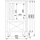 COMBISTEEL - Refroidisseur à ventilation 7x 1/1gn