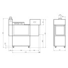 COMBISTEEL - Lave-vaiselle transporteur en rack cd