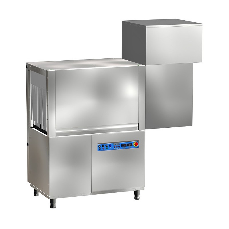 COMBISTEEL - Lave-vaiselle transporteur en rack asc