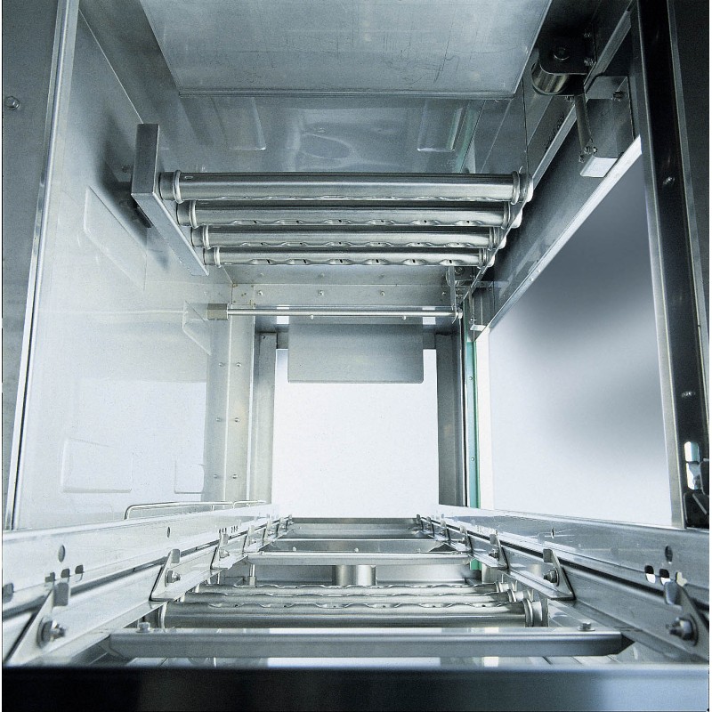 COMBISTEEL - Lave-vaiselle transporteur en rack asc