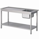 COMBISTEEL - Table d'approvisionement étagère 1200 à gauche pour 7280.0050-0055-0060-0065