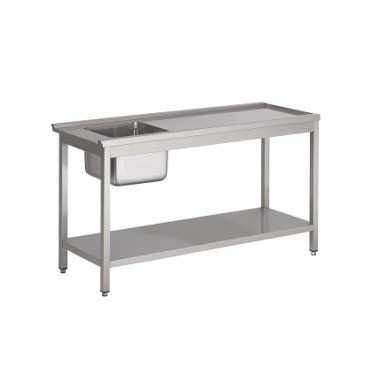 COMBISTEEL - Table d'approvisionement étagère 1200 à droite pour 7280.0050-0055-0060-0065