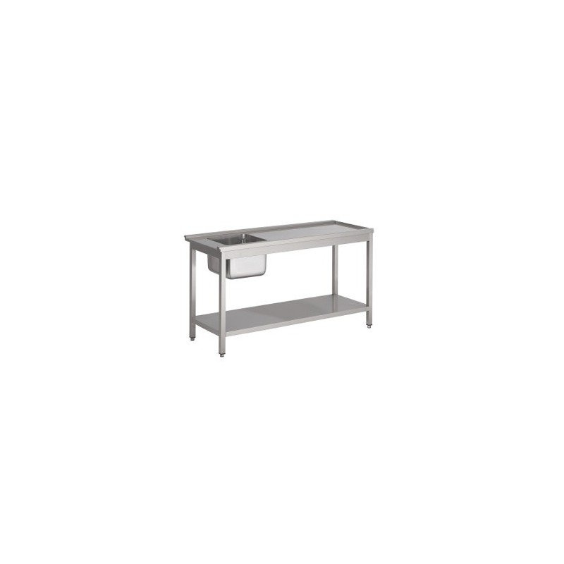 COMBISTEEL - Table d'approvisionement étagère 1200 à droite pour 7280.0050-0055-0060-0065