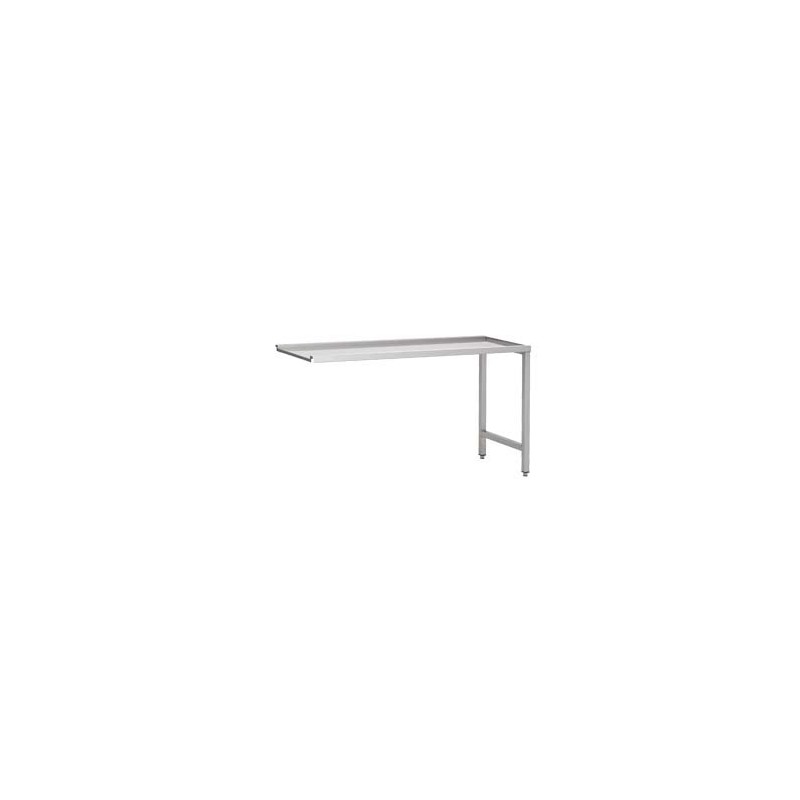COMBISTEEL - Table d'écoulement deux pieds 700 à droite pour 7280.0050-0055-0060-0065
