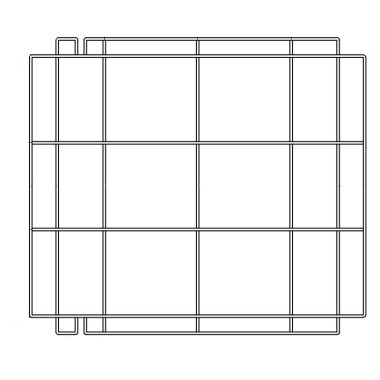 COMBISTEEL - Grille de support en acier inox