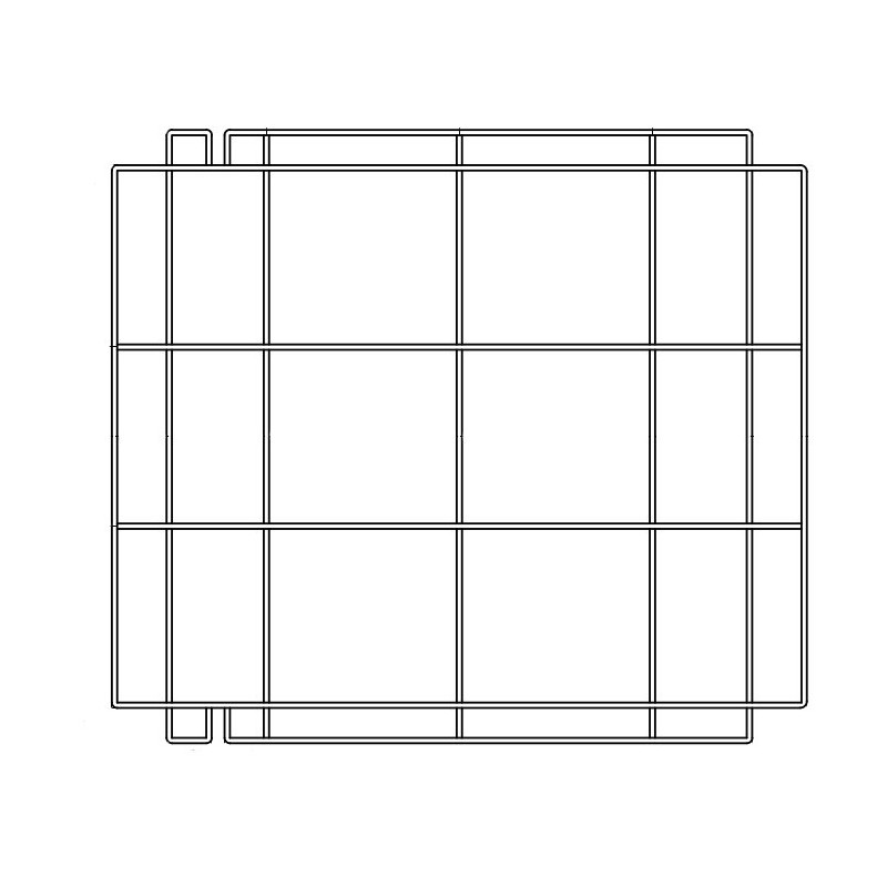 COMBISTEEL - Grille de support en acier inox