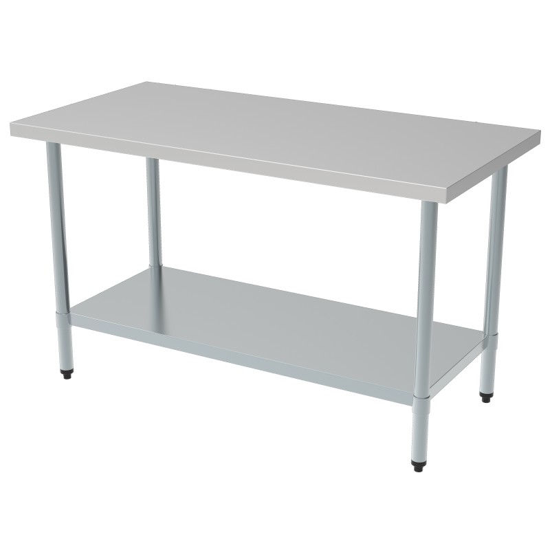 COMBISTEEL - Table de travail étagère inox