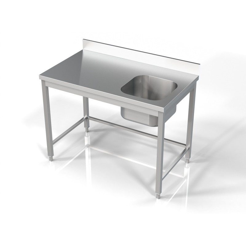 COMBISTEEL - Evier 1 à droite 1200