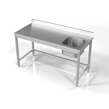 COMBISTEEL - Evier 1 à droit 1600