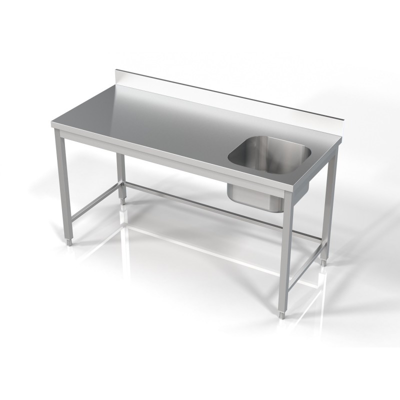 COMBISTEEL - Evier 1 à droit 1600