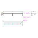 COMBISTEEL - Etagère murales inox 1500