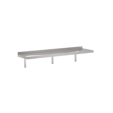COMBISTEEL - Etagère murale en inox 2000 inclus console