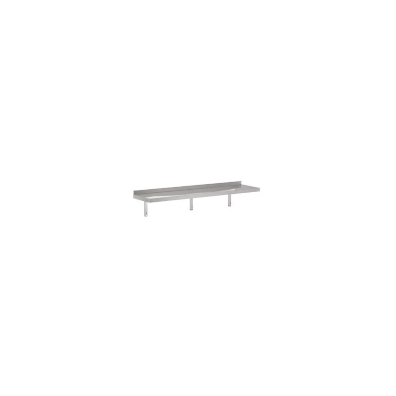COMBISTEEL - Etagère murale en inox 2000 inclus console