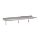 COMBISTEEL - Etagère murale en inox 2000 inclus console