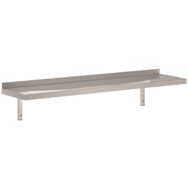COMBISTEEL - Etagère murale inox avec console