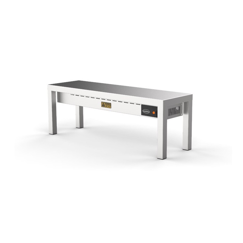 COMBISTEEL - Étagère  céramique  chauffante 1 niveaux