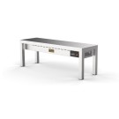 COMBISTEEL - Étagère  céramique  chauffante 1 niveaux