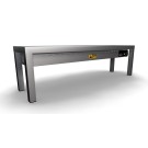 COMBISTEEL - Étagère céramique 1 niveaux 1200