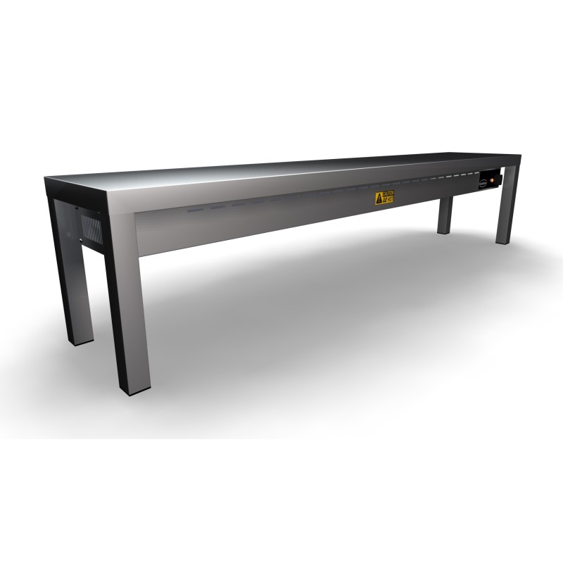 COMBISTEEL - Étagère chauffante  céramique 1600