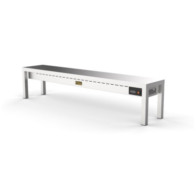 COMBISTEEL - Étagère  céramique chauffante1 niveaux