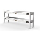COMBISTEEL - Étagère chauffante  céramique 2 niveaux