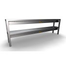 COMBISTEEL - Étagère chauffante  céramique 2 niveaux